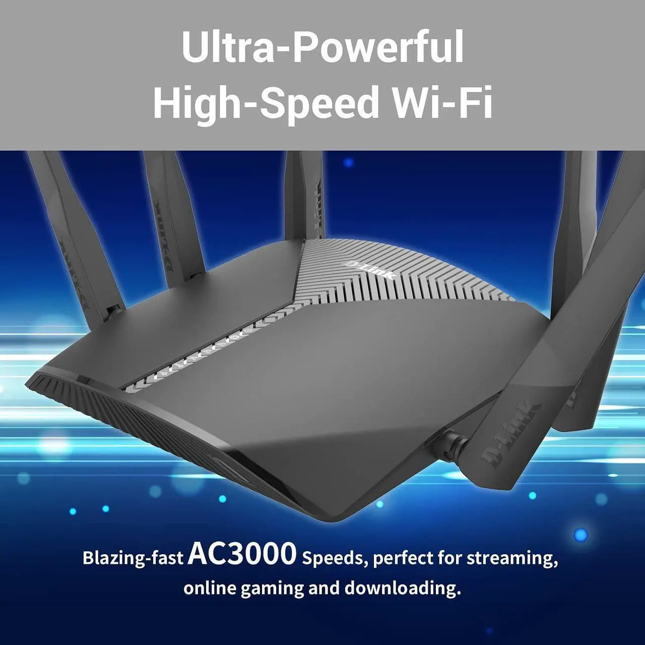 Alt view image 19 of 20 - D-Link WiFi Router AC3000 Mesh Smart Internet Network Works with Alexa & Google Assistant, MU-MIMO Tri Band Gigabit Gaming Mesh (DIR-3040-US)