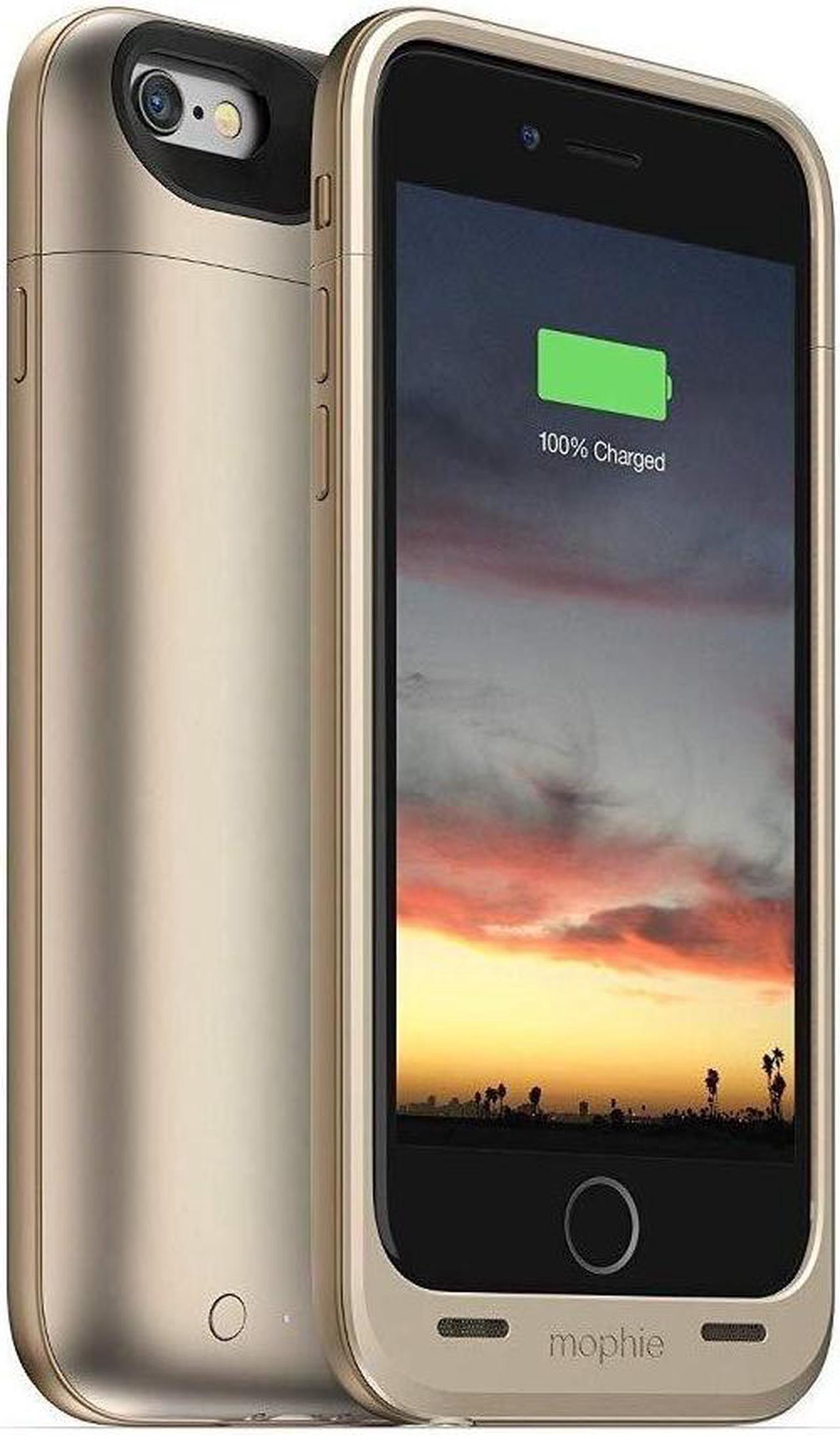 Alt view image 4 of 10 - mophie juice pack Air for iPhone 6/6s (2,750mAh)- Blue