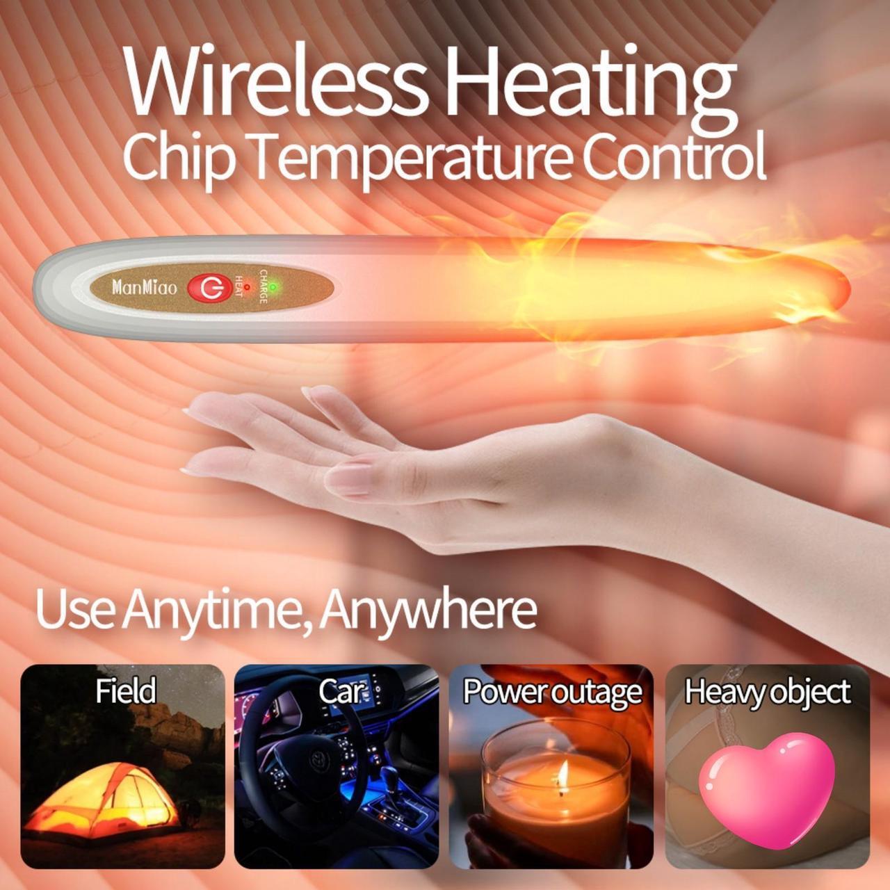 Alt view image 4 of 7 - Cordless Space Heater Warmer Heating Pad Accurate 46 Control Quickly Heating for Toys Tea Coffee & Water