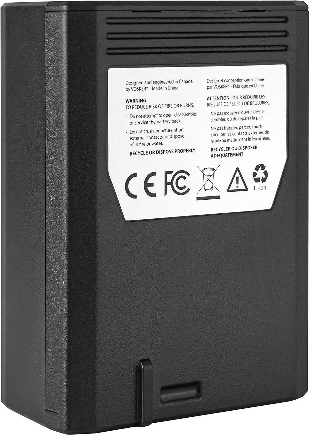 Alt view image 4 of 6 - Extra Rechargeable Lithium Battery Pack for V300 & VKX Mobile Security Cameras, Long Lasting Lithium battery, Fast Charge 14 000mAh Capacity, Weather Resistant