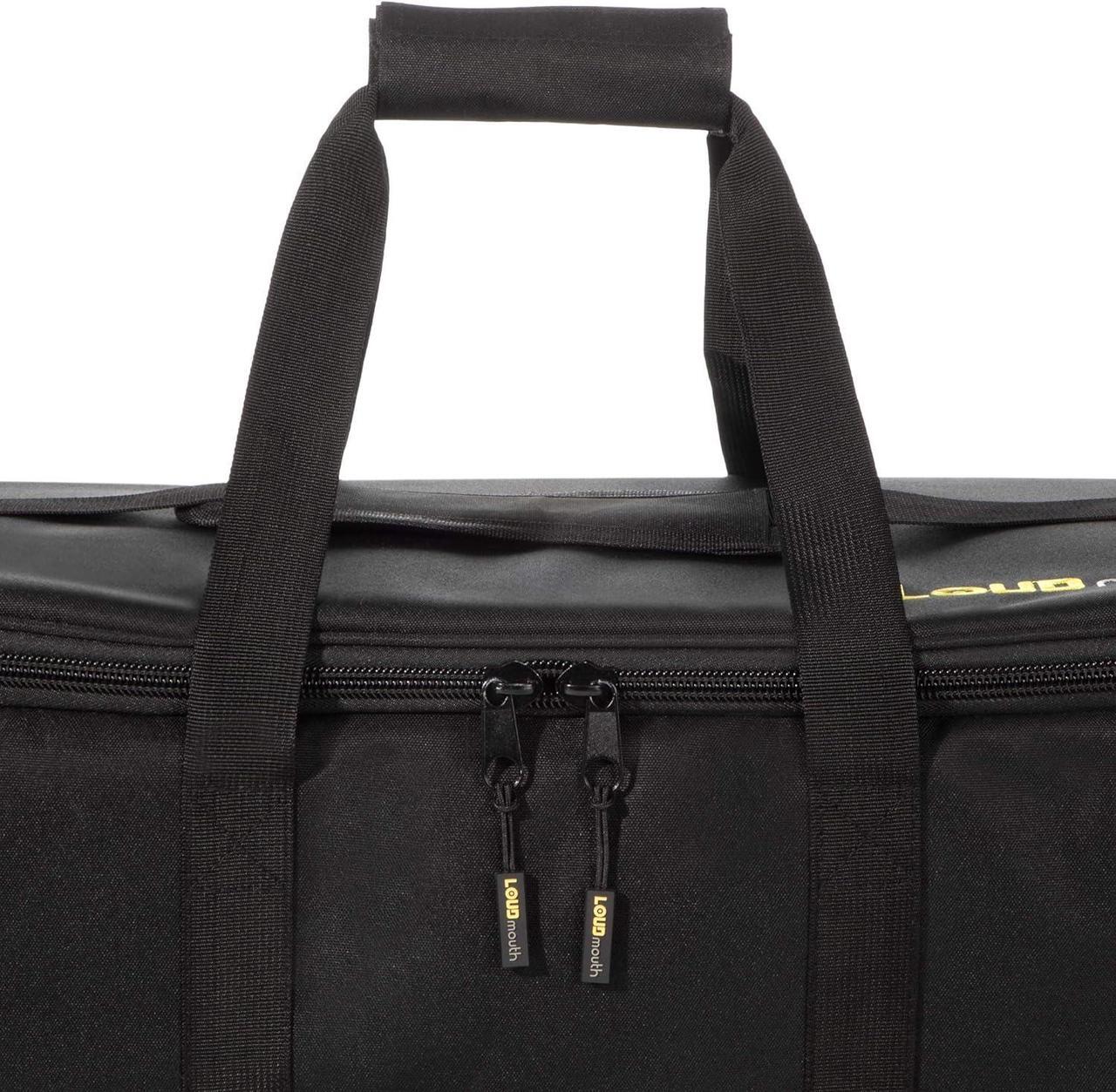 Alt view image 4 of 7 - Large Cable File Bag | Music Cord Organizer Case for Musician and DJ | Professional Durable Gig Bag for Sound Lighting Camera Gear Equipment and Accessories