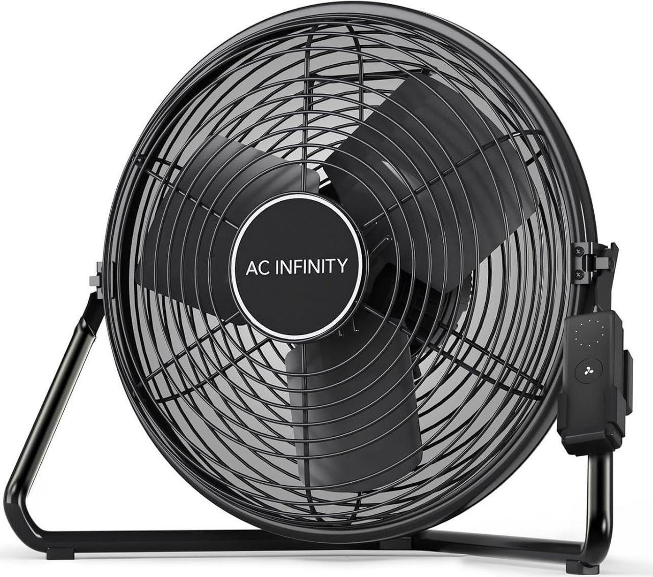 Main image of CLOUDLIFT S14, Industrial Wall Fan 14 with Wireless 10-Speed Controller, EC-Motor High-Velocity Shop Fan Floor Stand or Wall Mount, for Hydroponics, Greenhouses, Workshop Circulation