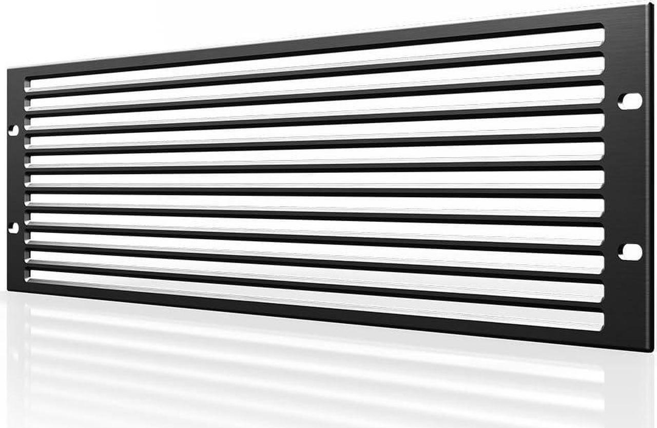 Main image of Rack Panel Accessory Vent 3U Space for 19" Rackmount, Premium Aluminum Build and Anodized Finish