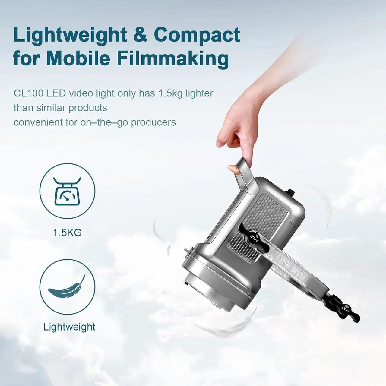 Alt view image 5 of 7 - 150W LED Video Light 2700K~7500K RGB Video Light Photography Studio Light Kit with Lantern Softbox & Stand, CRI97+TLCI97 with 8 Lighting Effects+Custom Effects for Outdoor Shoot YouTube Videos