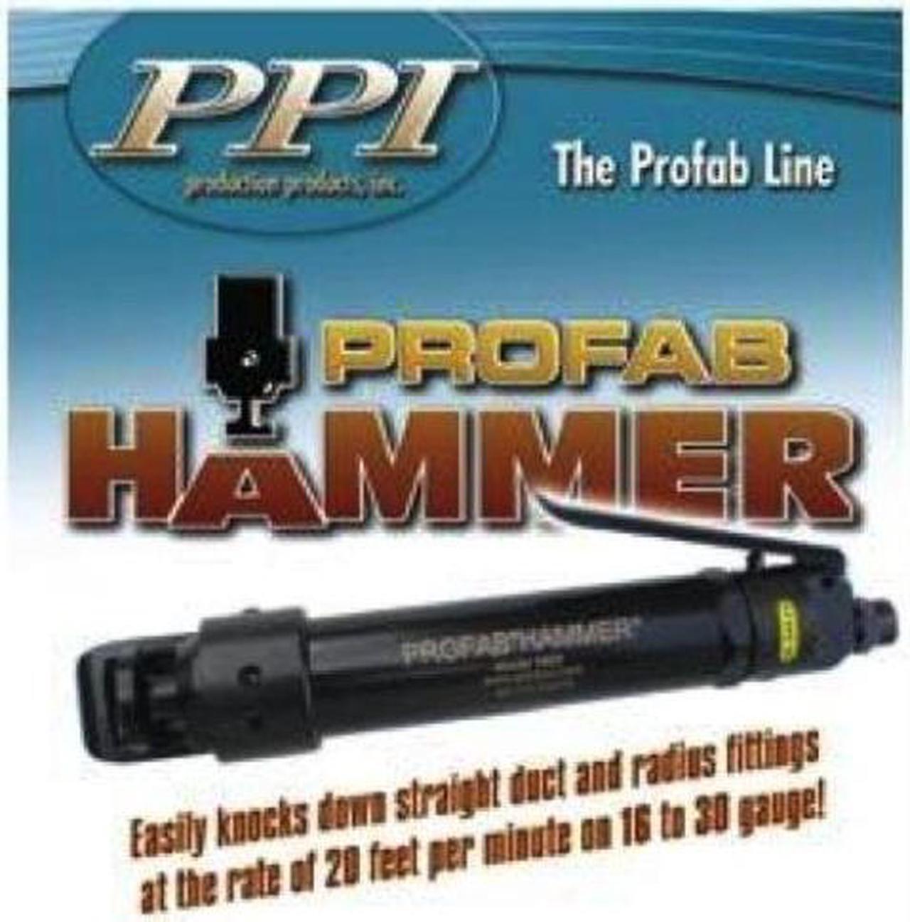 Alt view image 3 of 6 - Lock Air Hammer - Anvil Model 1800 HVAC Duct/Sheet Metal Tool