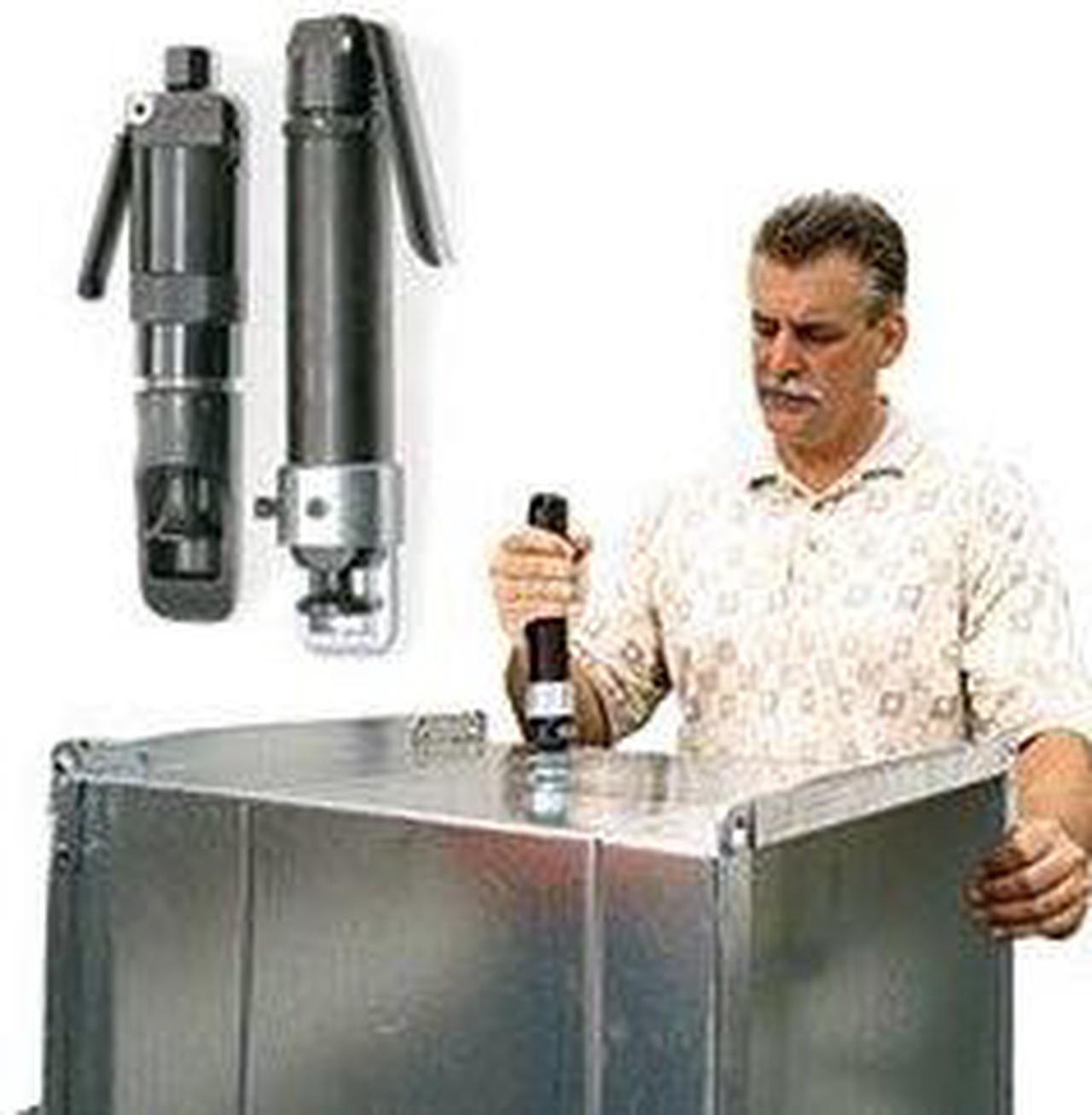 Alt view image 6 of 6 - Lock Air Hammer - Anvil Model 1800 HVAC Duct/Sheet Metal Tool