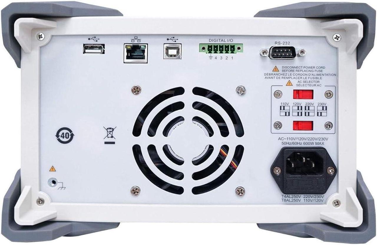 Alt view image 4 of 5 - UDP3305S-E Programmable Linear DC Laboratory Power Supply with 4 Channels, 328W, 10mV, 1mA Resolution; Voltage <0.3%+20mV Current <0.2%+5mA Setting Accuracy