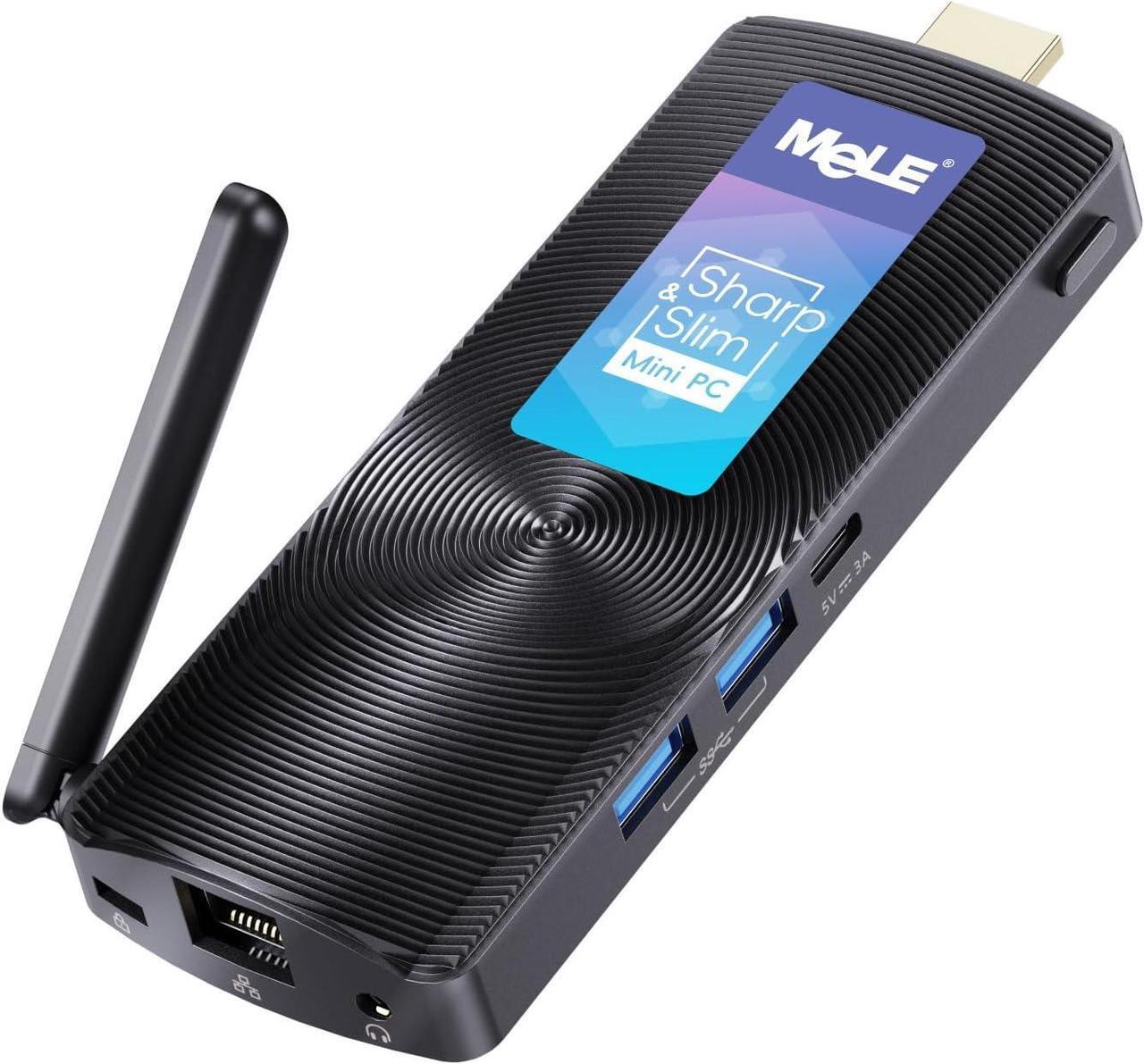 Main image of Fanless Mini PC Stick PCG02, Celeron J4125 8GB RAM 256GB eMMC, Micro Desktop Computer HDMI USB, Gigabit Ethernet, Wi-Fi5 on Business, Industrial, Office, Media, IoT
