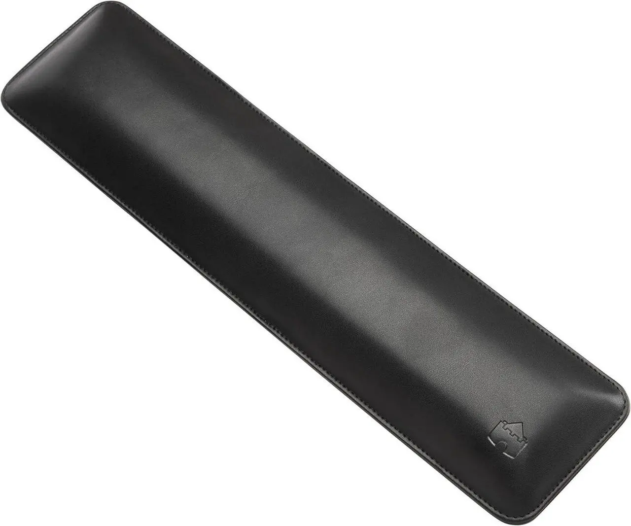 Main image of Full Size by Castle - Leather Ergonomic Computer Wrist Rest Pad for Keyboards with Around 104 Keys - Firm Keyboard Wrist Support for Typists, Gaming, and Heavy Office Use (Nightfall, Full Size)