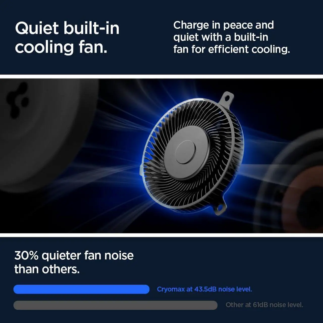 Alt view image 6 of 7 - OneTap Pro 3 Cryomax (Fast Charging with Ultra-Quiet Noiseless Cooling) Wireless MagSafe Car Mount Charger Dashboard Designed for iPhone 16 Pro Max, 16 Pro, 16 Plus, 15, 14, 13, & 12 Series