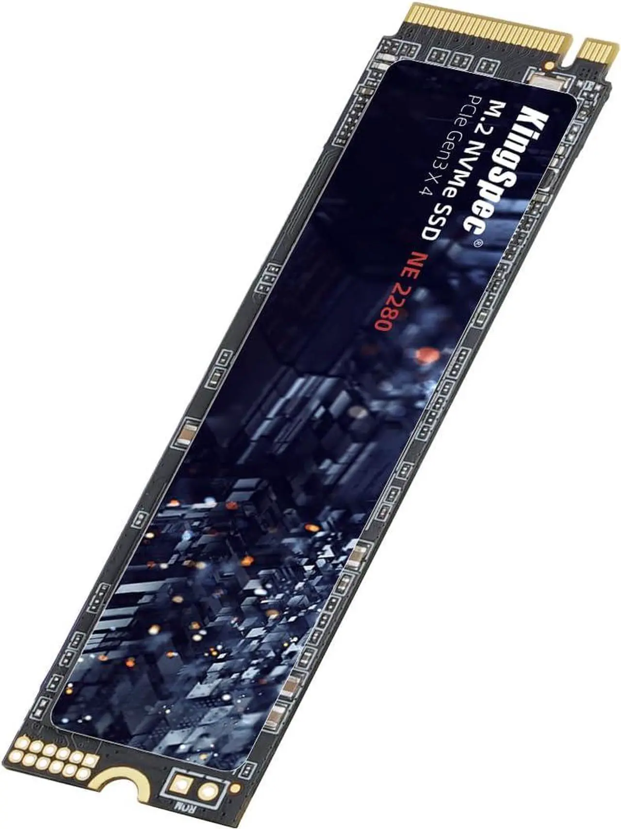 Main image of SSD 1TB, M.2 NVMe Gen3x4 SSD 2280 - Up to 2400MB/s, Internal Solid State Drive with 3D NAND Flash, Compatible with Desktop and Laptop