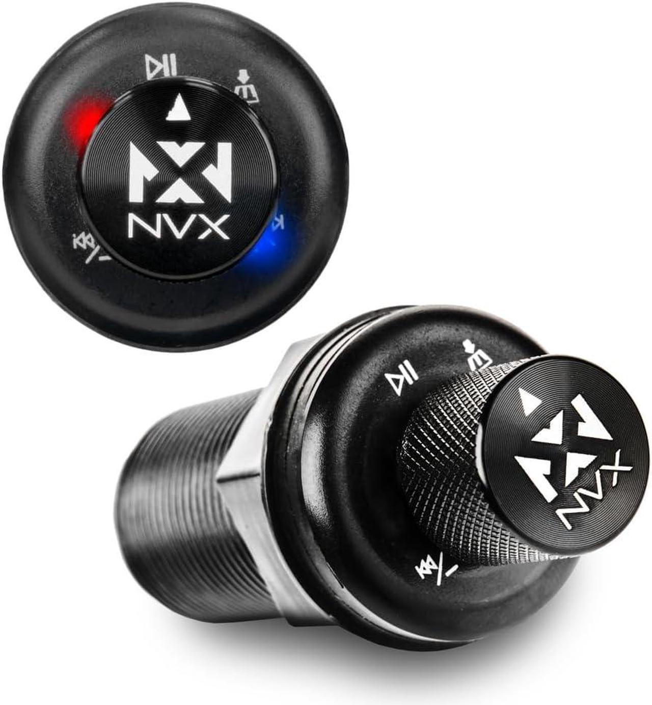 Alt view image 2 of 7 - Universal Bluetooth Audio Receiver & Volume/Playback Controller Knob for Cars, Trucks, Motorcycles, ATVs & Boats