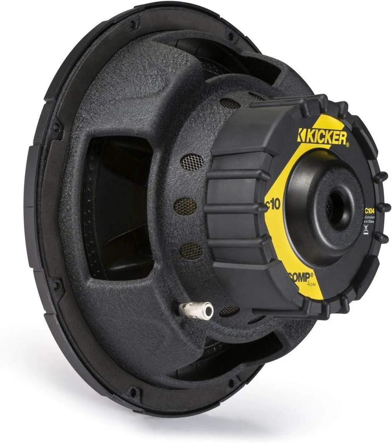 Alt view image 5 of 7 - 10-inch (25cm) Subwoofer, 4-Ohm, RoHS Compliant