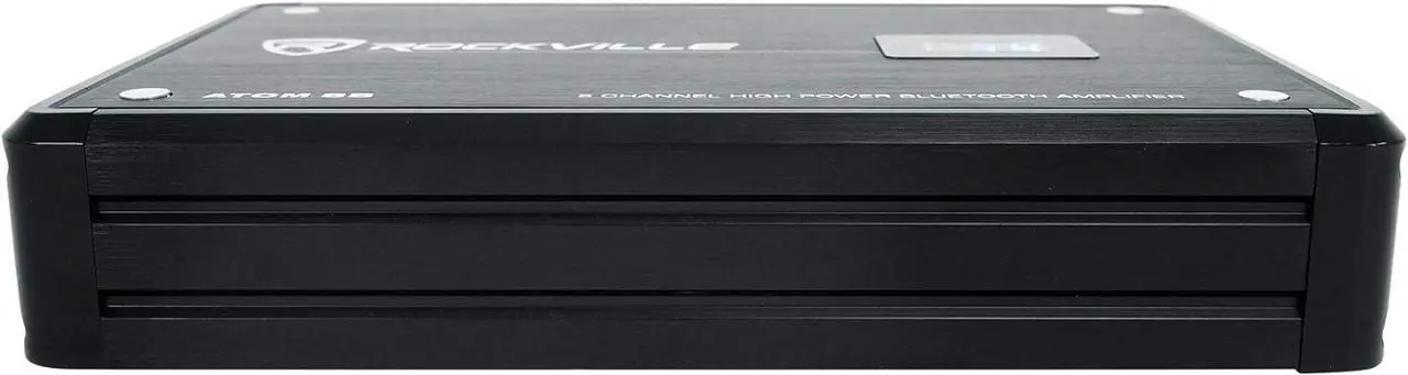 Alt view image 5 of 7 - 8B 3500W 8-Channel Marine/Boat Amplifier with Bluetooth, Black, IPX6, Class D, Includes Remote, Advanced DSP, Compact Design - Perfect for Boats, Marine Sound Systems