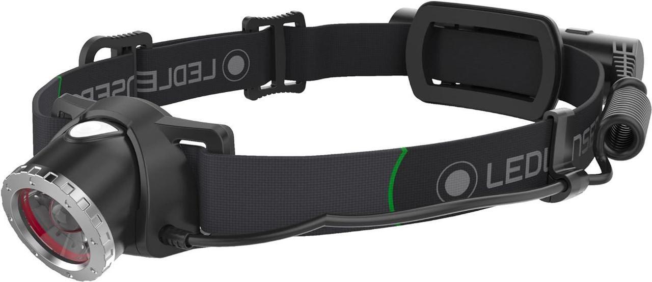 Main image of MH10 Rechargeable Headlamp, High Power LED, Water Resistant, 600 Lumens, Hands-Free Light for Outdoor Use, Camping, Tactical, Hunting, Fishing, Black