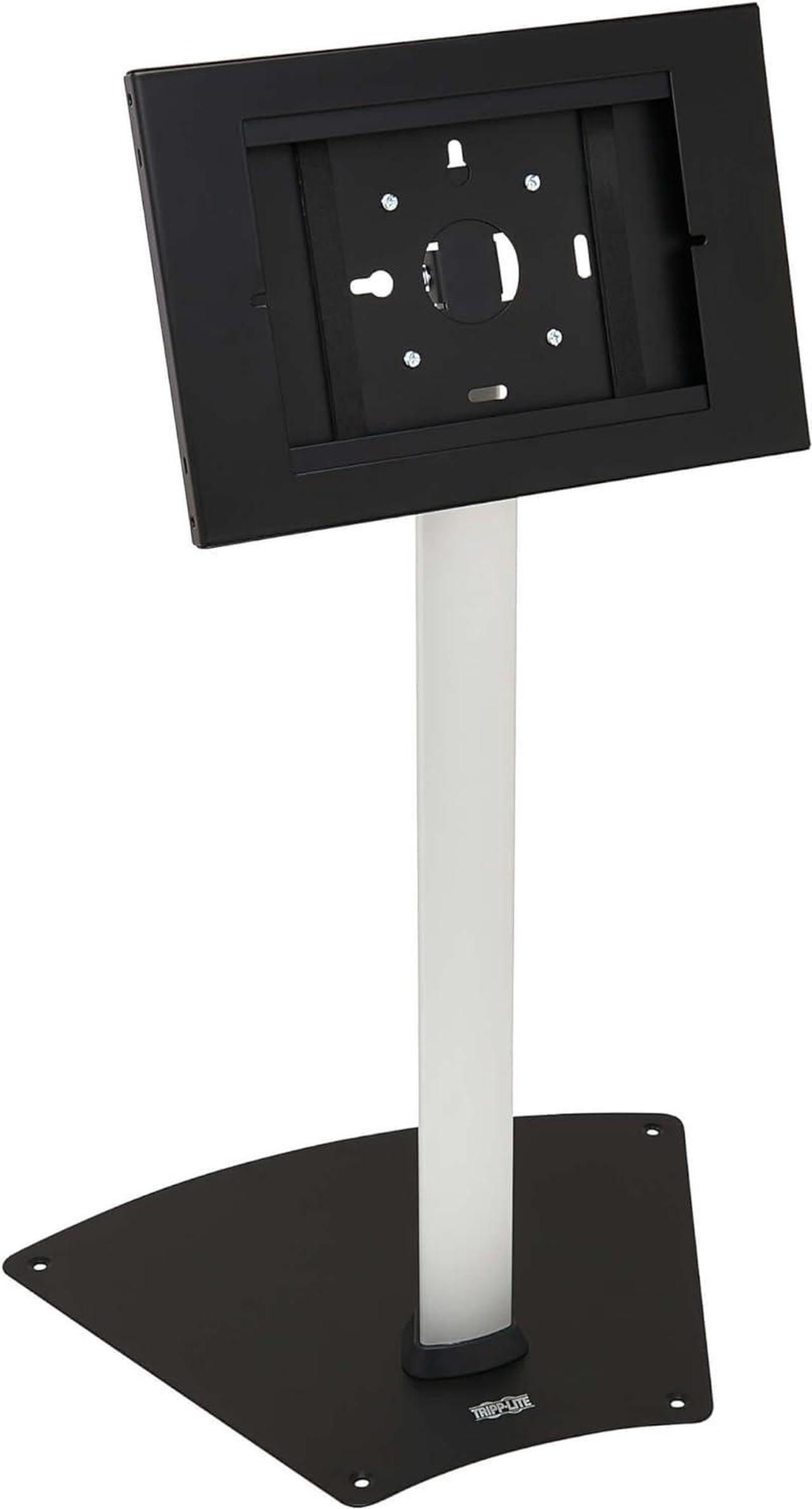 Main image of Tripp Lite Secure Tablet Kiosk Mount Floor Stand for iPad & Android, Anti-Theft Lock & Keys Included, Supports 9.7 to 10.5 Tablets, Pads Protect from Scratches