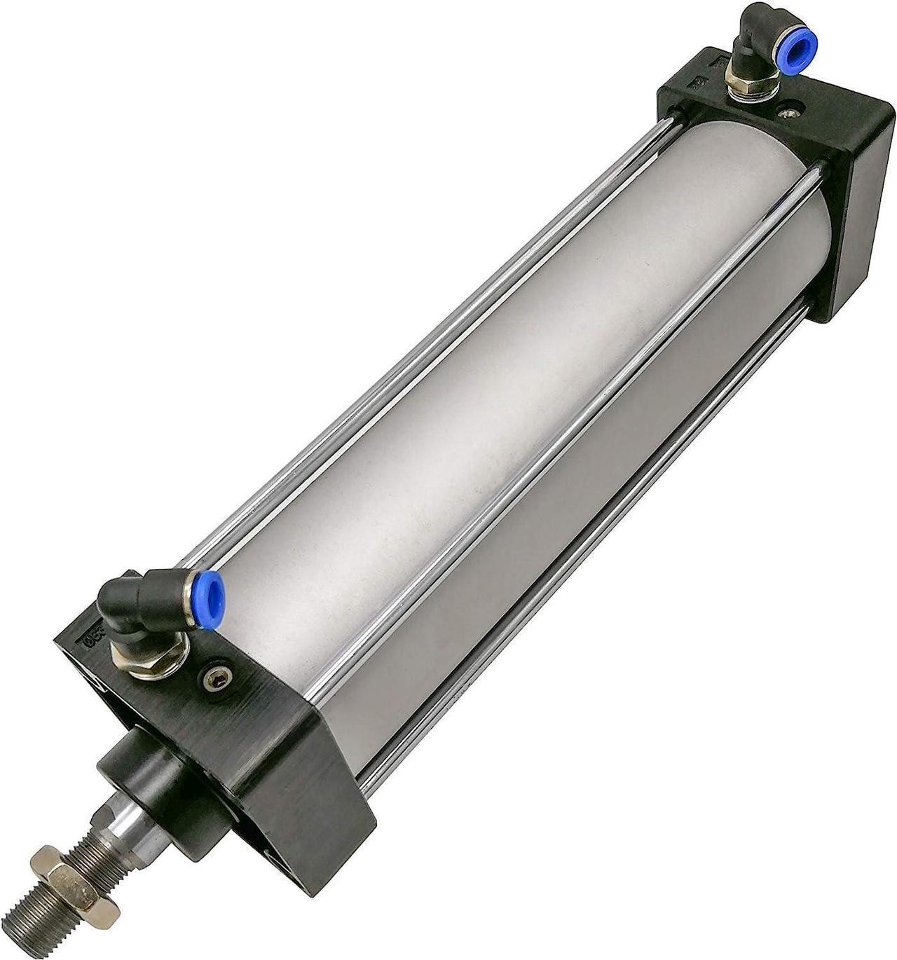 Main image of Aluminum Can Crusher, Heavy Duty Pneumatic Cylinder Soda Beer Can Crusher, Eco-Friendly Recycling Tool (Countertop Button Valve)