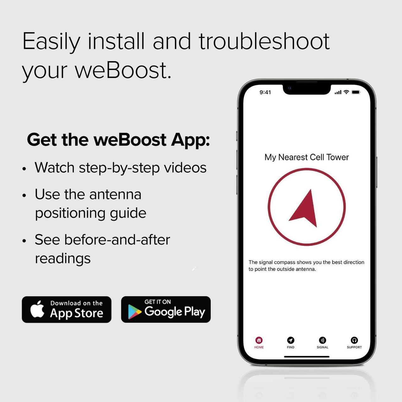 Alt view image 2 of 4 - Destination RV - Cell Phone Signal Booster for Stationary Use | Boosts 5G & 4G LTE for All U.S. & Canadian Carriers - Verizon, AT&T, T-Mobile, more | Made in the U.S. | FCC Approved (470159)