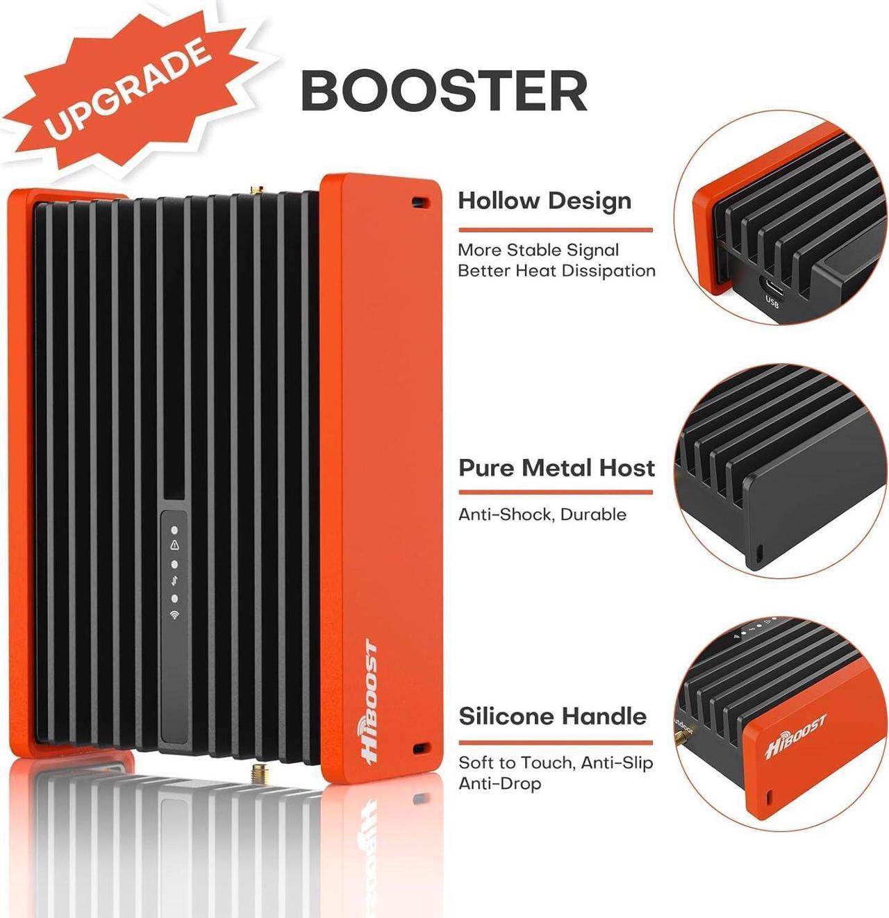 Alt view image 6 of 7 - Cell Phone Booster for RV | High Power RV Booster Kit | 4G & 5G LTE | Signal Booster for Camping Camper Trailer for All U.S.Carriers Verizon, AT&T, T-Mobile Adjustable Antenna, FCC Approved