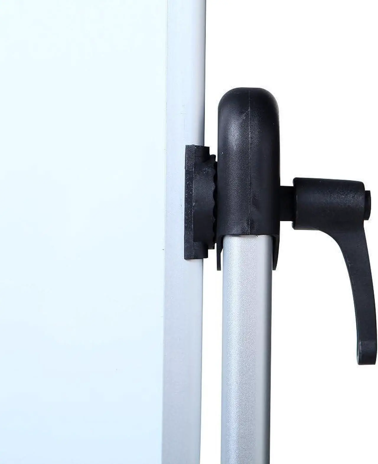 Alt view image 4 of 5 - Double-Sided Magnetic Mobile Whiteboard,72 x 40 Inches Aluminium Frame and Stand