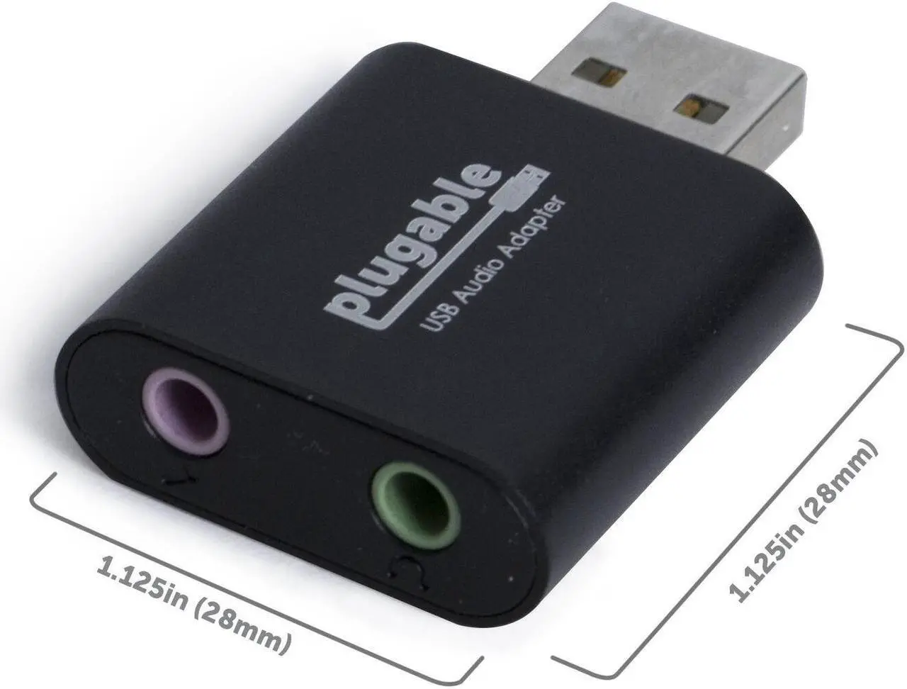 Main image of USB Audio Adapter with 3.5mm Speaker-Headphone & Microphone Jack