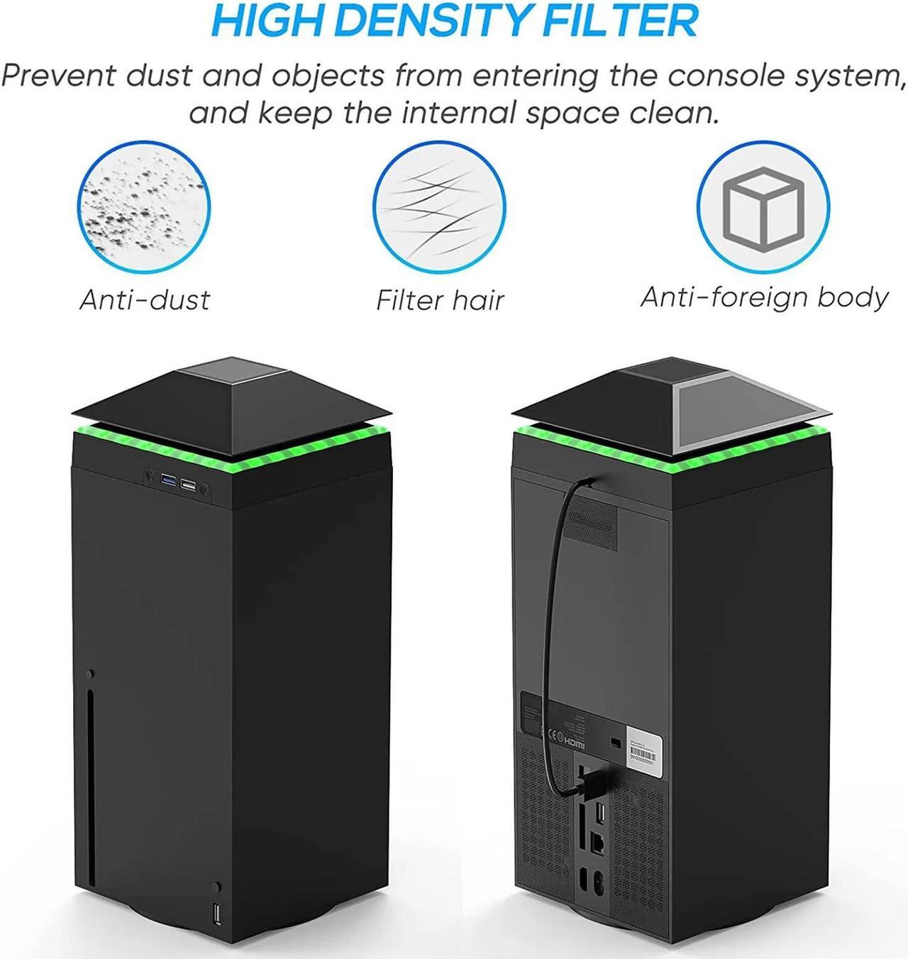 Alt view image 3 of 7 - USB Cooling Fan Vertical Stand Cooler Accessories For Xbox Series X Game Console