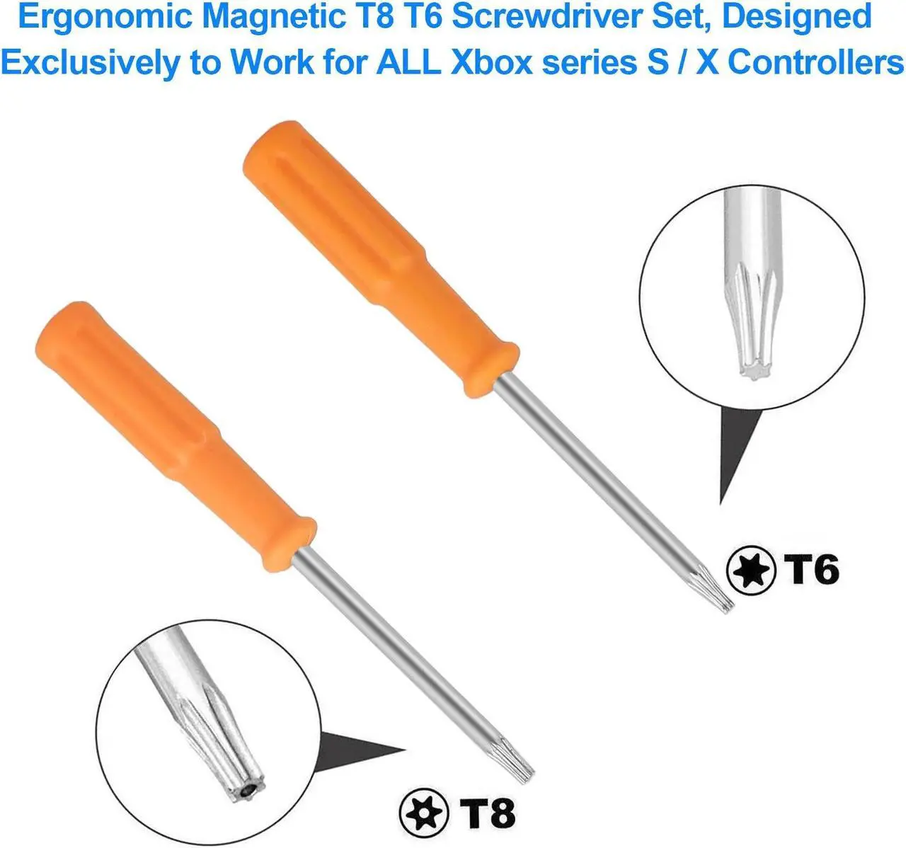 Alt view image 5 of 7 - Replacement Bumpers Buttons for Xbox Series X/S Controller Gamepad Repair Parts