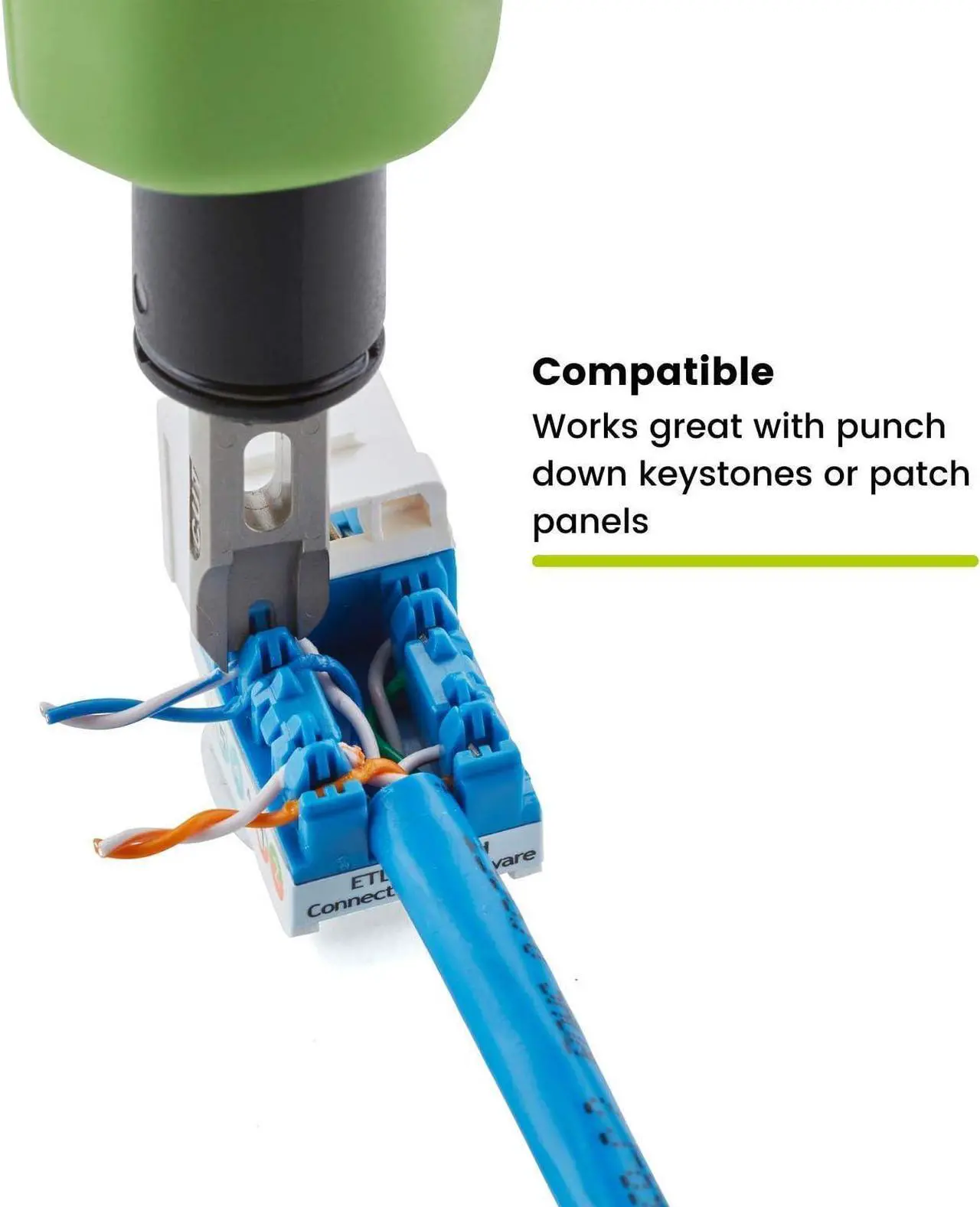 Alt view image 3 of 4 - Impact Punch Down Tool With Blade for 110 IDC, Keystone Jacks and Patch Panels, trueIMPACT