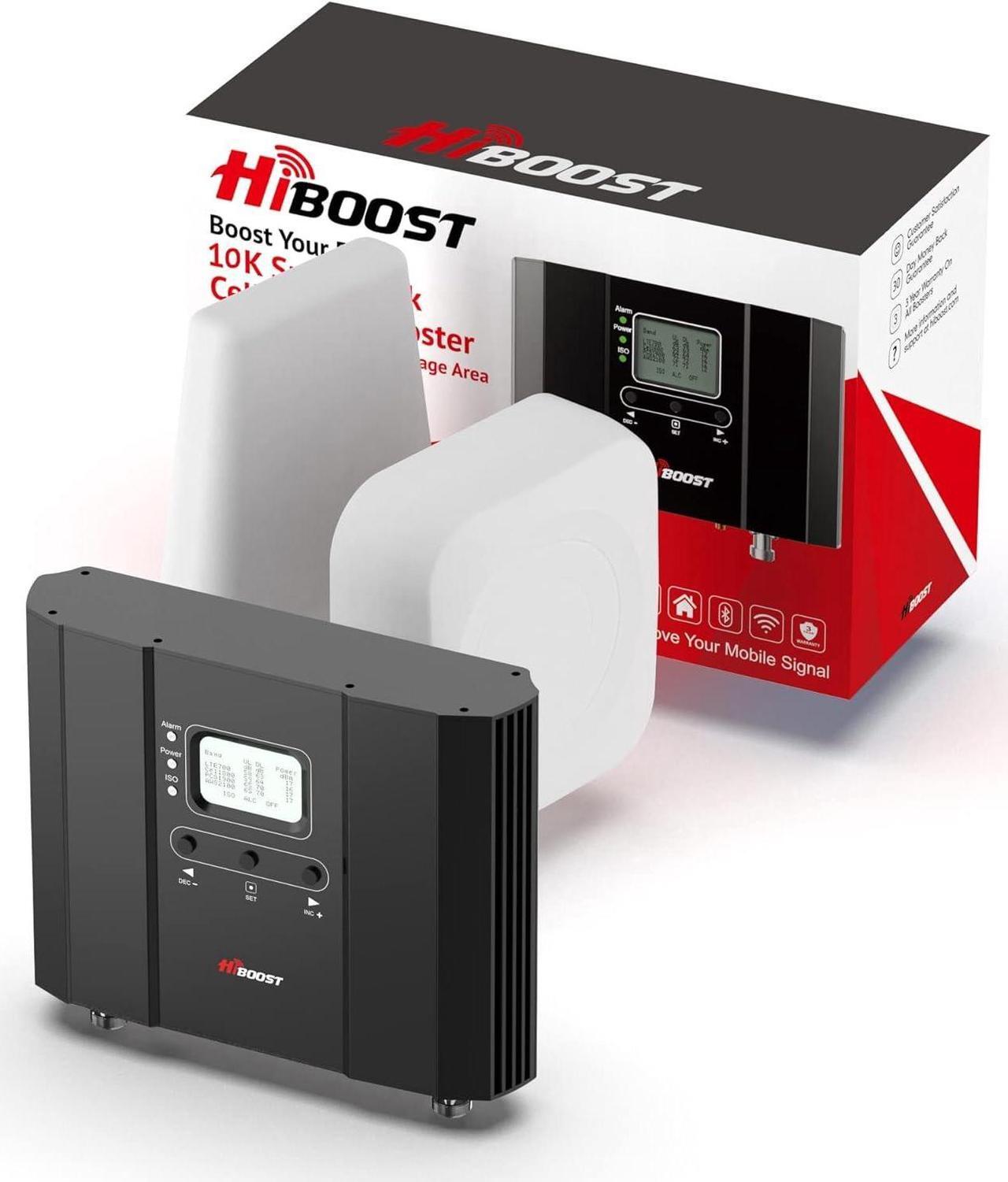 Main image of Cell Phone Signal Booster for Home and Office, 5,500 sq ft, Boost 5G 4G LTE Data for Verizon AT&T and All U.S. Carriers, FCC Approved (10K Smart Link)
