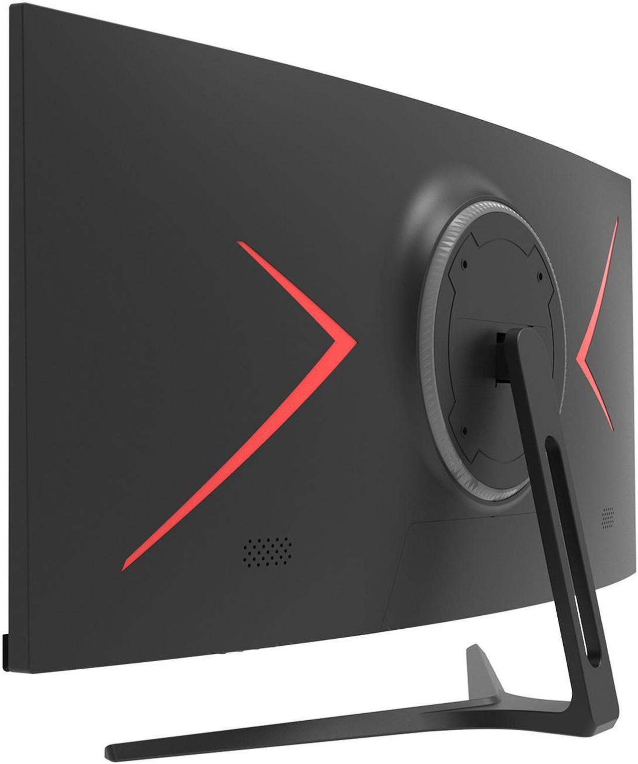 Alt view image 3 of 7 - 30" Curved Gaming Monitor, 144Hz/200Hz Ultrawide Computer Monitor, WFHD(2560*1080P)VA Screen,21:9,1500R,99%sRGB, PC Monitors Support FreeSync, With HDMI/DP, Support Wall Mount- Black