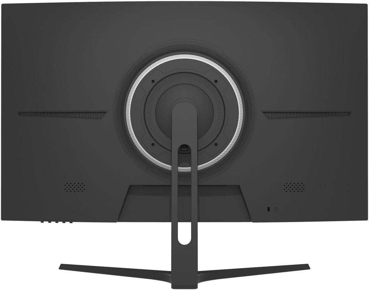 Alt view image 3 of 7 - CRUA 27" 180Hz/200Hz Curved Gaming Monitor, FHD 1080P VA Screen 1500R Computer Monitors, 1ms(GTG) with FreeSync, Low Motion Blur, DisplayPort, HDMI, Support Wall Mount Install- Black