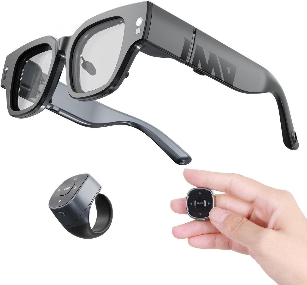 Main image of INMO AIR 2 AR Glasses Wireless, Smart ChatGPT Augmented Reality Glasses with Camera, 10 Languages Translation,Navigation,Teleprompter,Movies,Micro-OLED Dual Lens Display, Support PC/Android/iOS
