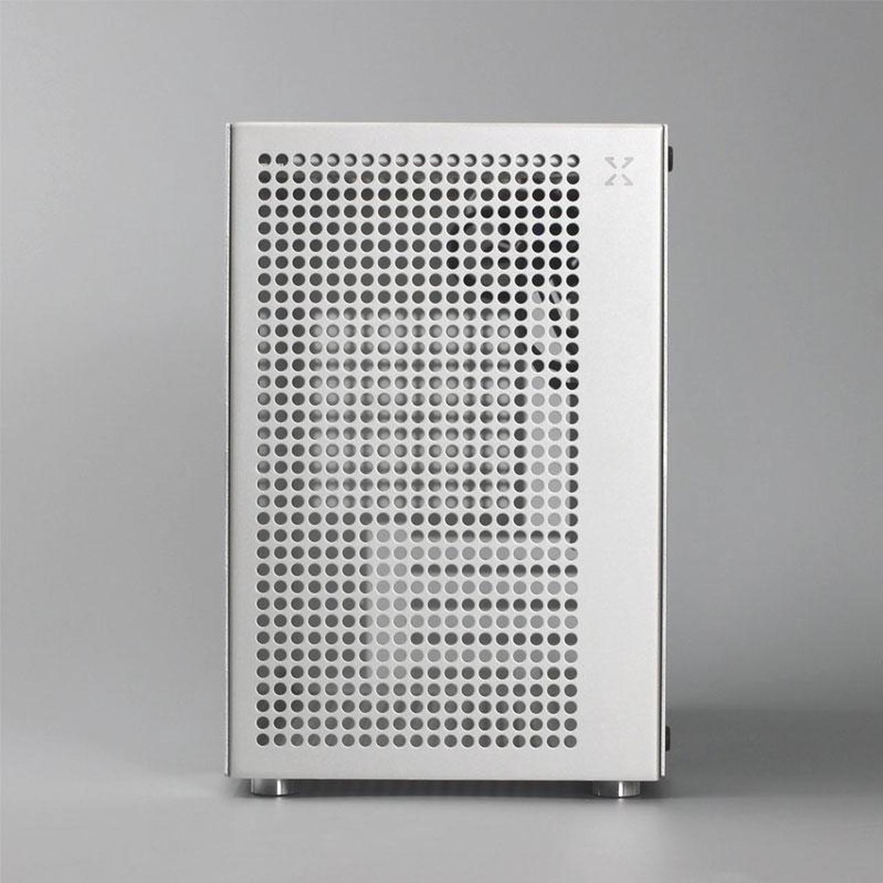 Alt view image 3 of 7 - ZZEW C4P mATX/ITX/DTX Case Aluminum Gaming PC Case with Tempered Glass Ventilated Front AND Side Panel / Upgraded Cable Management / 360 Radiator Support / Full Size GPU Support