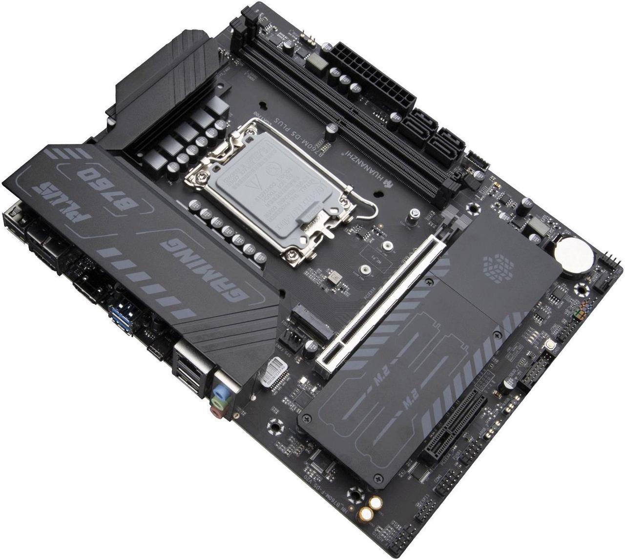 Alt view image 2 of 4 - HUANANZHI B760M D5 DDR4 Motherboard Support 12 13 14 Gen( Intel B760 LGA 1700 CPU 12100F 12400F 12490F 12600F 12700F 13600F)