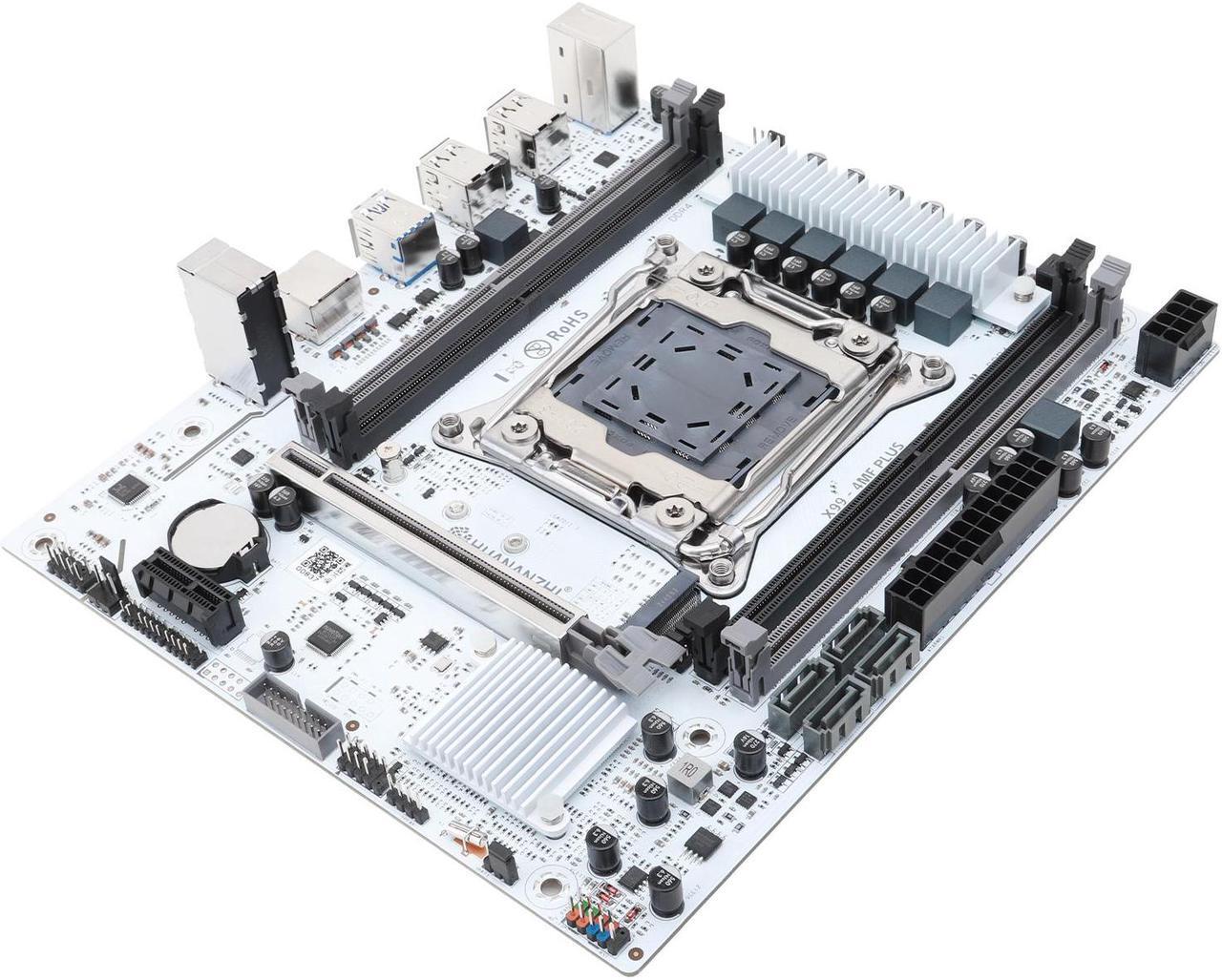 Alt view image 3 of 4 - HUANANZHI X99 4MF plus LGA 2011-3 Xeon Motherboard - DDR4 RECC/NON-ECC Memory Support NVME Connectivity with TPM 2.0