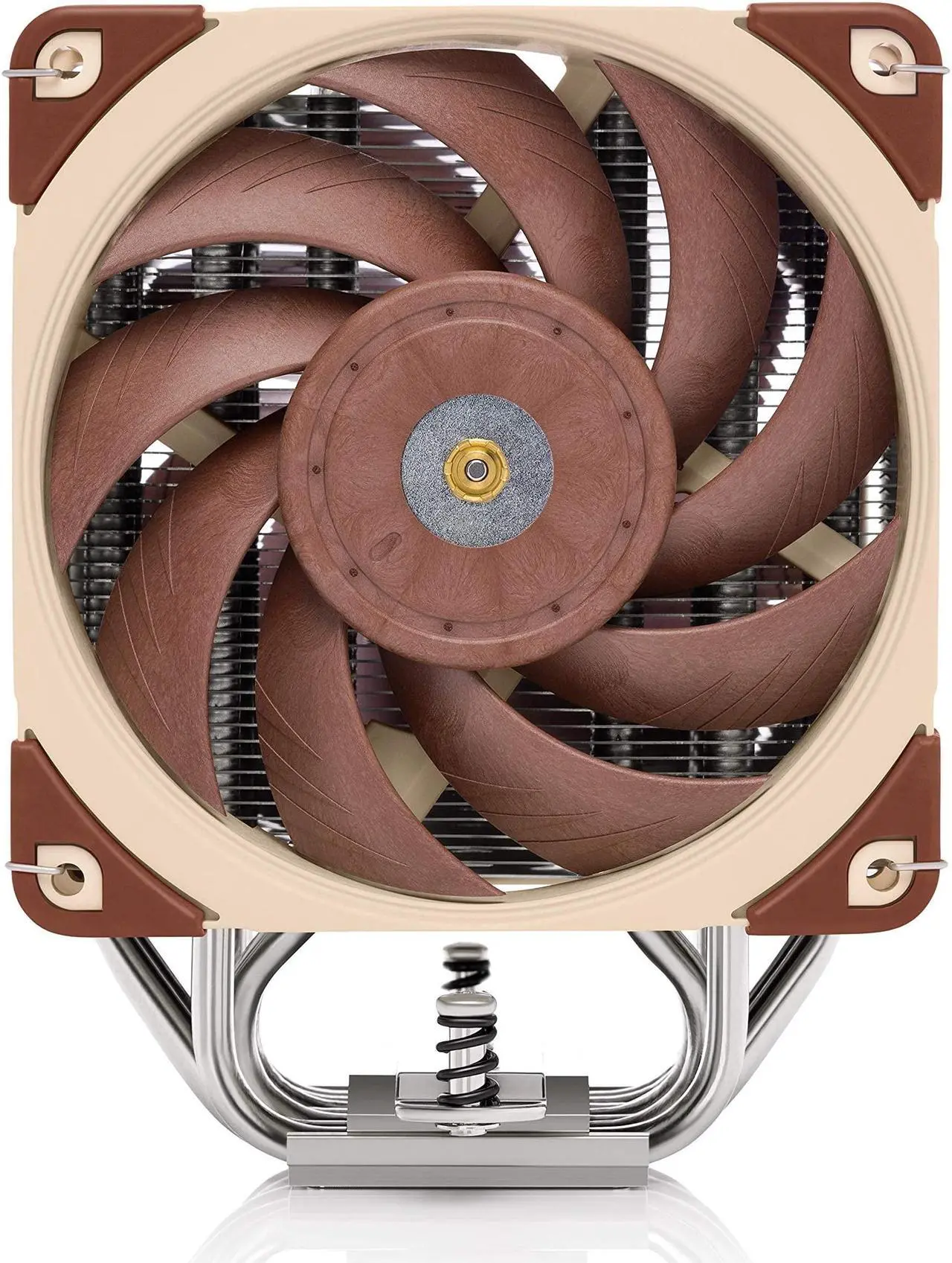 Alt view image 3 of 5 - Noctua NH-U12A CPU Cooler with NA-HC8 chromax.White heatsink Cover