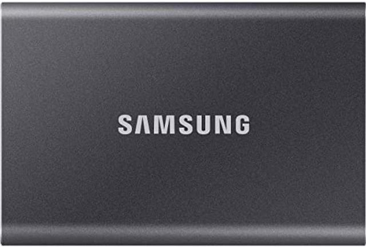 Alt view image 5 of 5 - Samsung T7 Portable SSD - 1 TB - USB 3.2 Gen.2 Externe SSD Titan Gray (MU-PC1T0T/WW)