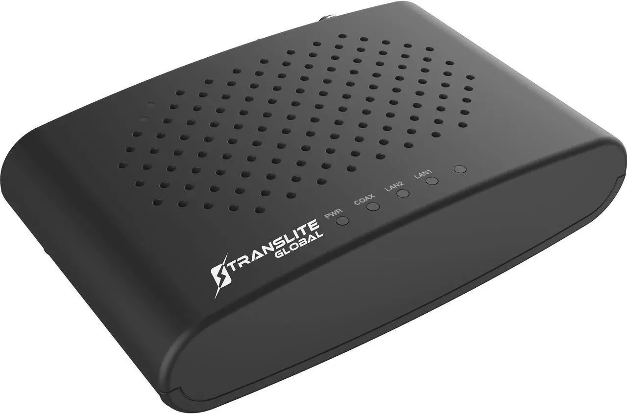 Main image of MoCA 2.5 with 2 Gigabit Ethernet Ports - Ethernet Over Coaxial Adapter (2 Pack) | Translite Global | Model: TL-MC84