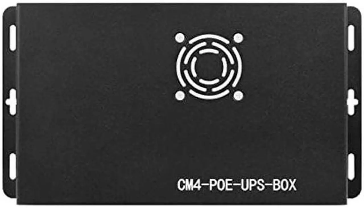 Main image of Waveshare PoE UPS Uninterruptible Power Supply Base Board/Mini-Computer Designed for Raspberry Pi Compute Module 4 Gigabit Ethernet Dual HDMI Quad USB2.0