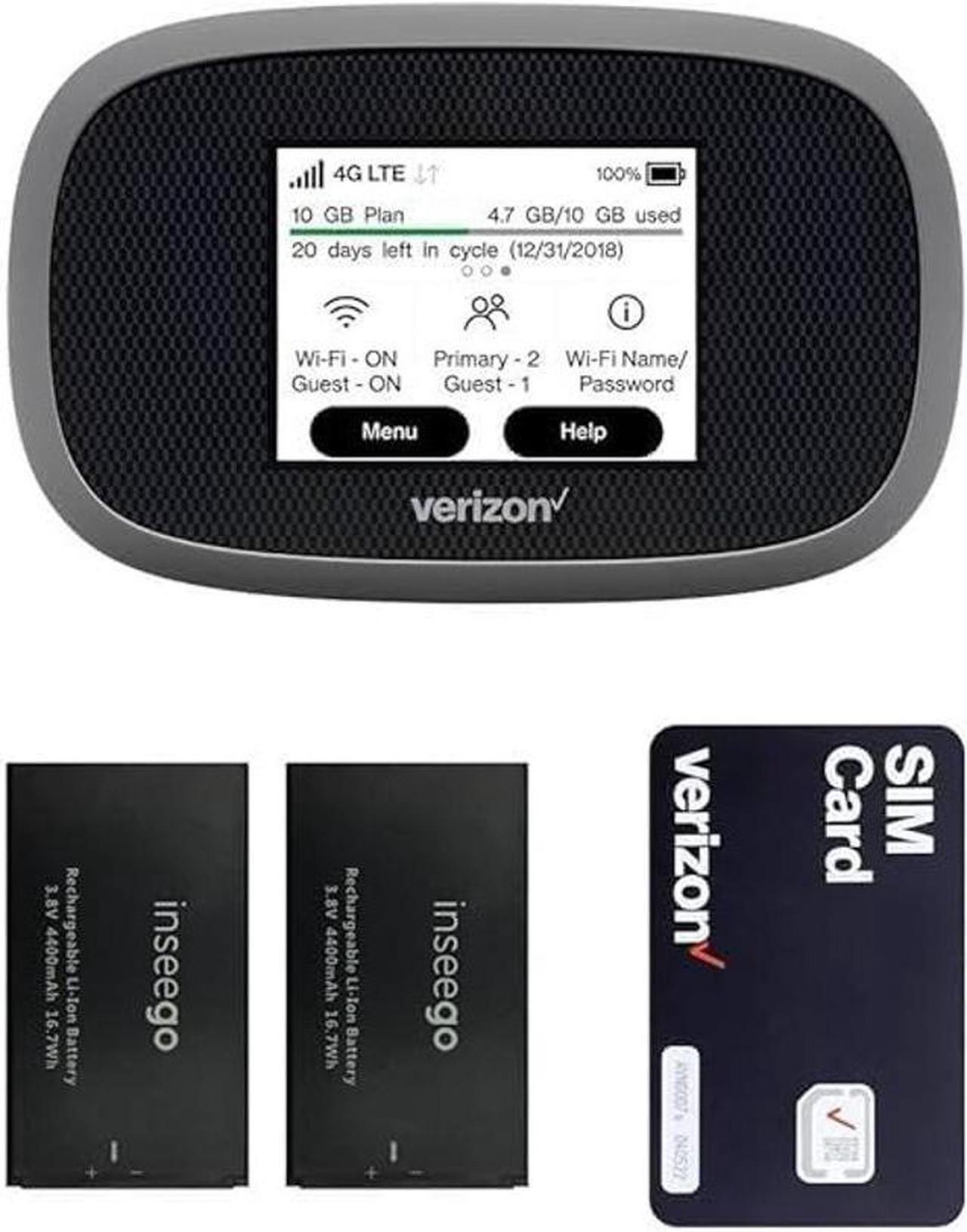 Main image of Verizon Jetpack Inseego WiFi 4G LTE MiFi 8800L | LTE Cat18 LTE Up to 1 Gbps | EVDO-LINK Bundle for Mobile Hotspot | Verizon sim Card Included (Need to Buy Your own Data Plan)