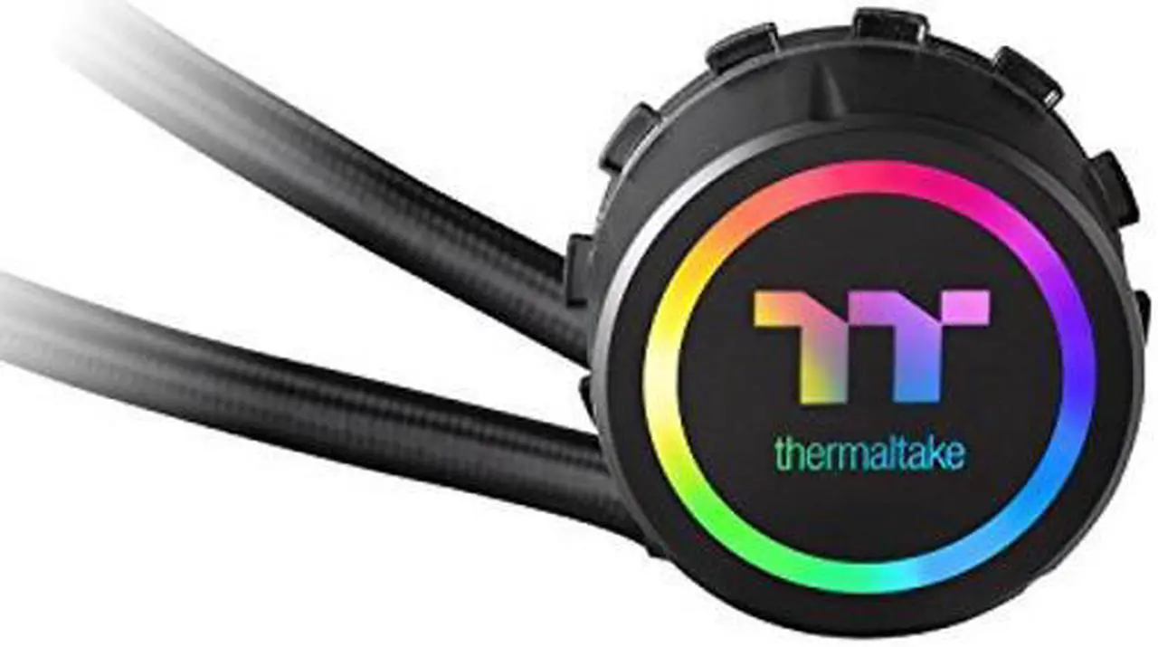 Alt view image 2 of 5 - Thermaltake Floe 280mm, 16.8 Million Color Software Enabled (TT RGB Plus/Alexa/Razer Chroma), AMD (AM5/AM4)/Intel (LGA 2066/1200), AIO CPU Liquid Cooler CL-W167-PL14SW-A For Desktop