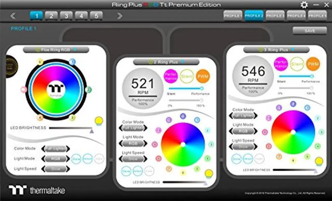 Alt view image 5 of 5 - Thermaltake Floe 280mm, 16.8 Million Color Software Enabled (TT RGB Plus/Alexa/Razer Chroma), AMD (AM5/AM4)/Intel (LGA 2066/1200), AIO CPU Liquid Cooler CL-W167-PL14SW-A For Desktop