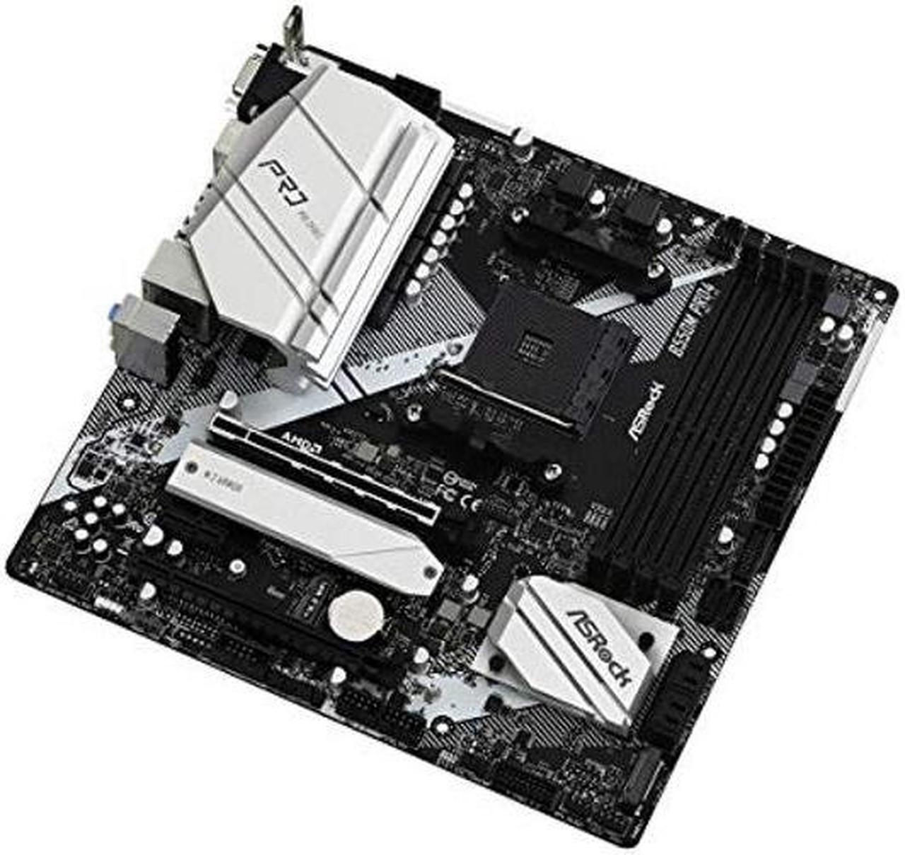 Alt view image 5 of 5 - ASRock B550M PRO4 Supports 3rd Gen AMD AM4 Ryzen(tm) / Future AMD Ryzen(tm) Processors Motherboard
