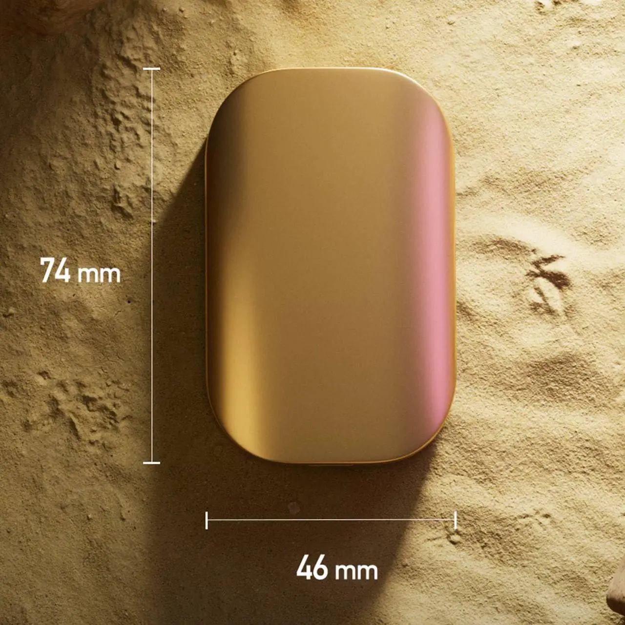 Alt view image 2 of 5 - SK hynix Beetle X31 1TB Portable SSD with DRAM, up to 1050MB/s, USB 3.2 Gen2, External Hard Drive Compatible with PC, Mac, Laptop, PS5 (Champagne Gold)