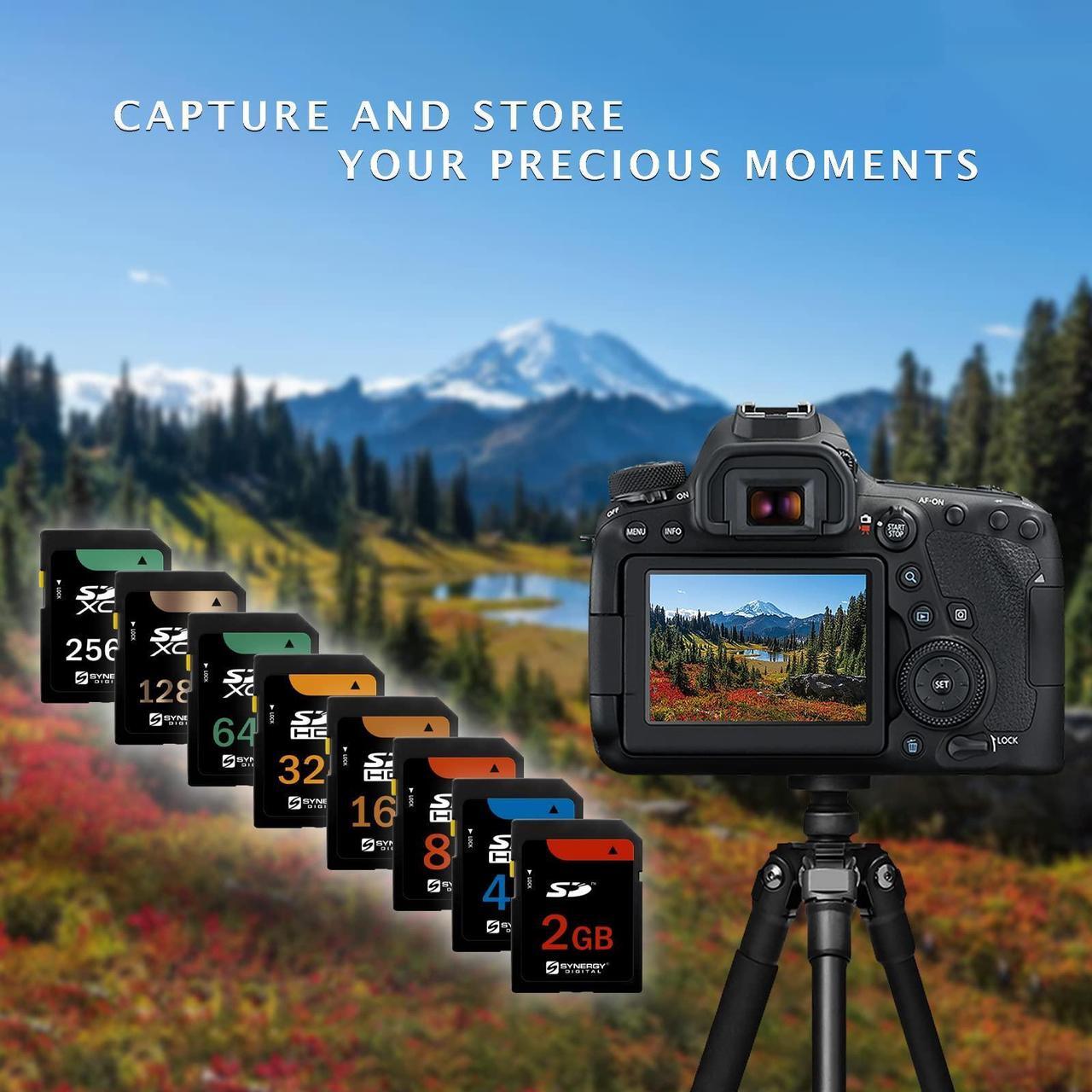 Alt view image 2 of 5 - Synergy Digital 32GB, SDHC UHS-I Memory Cards - Class 10, U1, 100MB/s, 300 Series - Pack of 10
