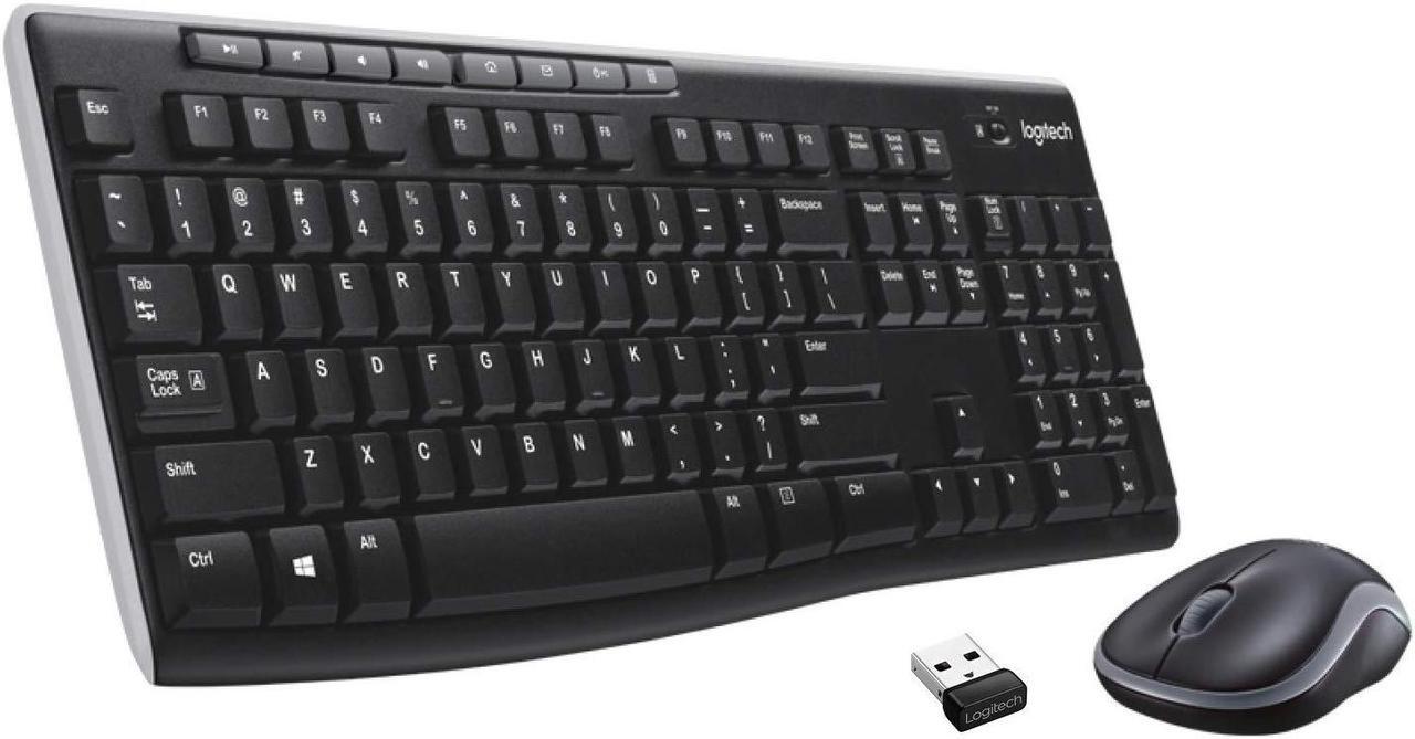 Main image of Logitech Wireless Combo MK270, Pack of 4,Black