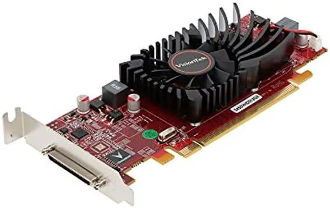 Alt view image 4 of 5 - VisionTek Radeon 5450 SFF 512MB DDR3 3M (3x DVI-D) Graphics Card - 900344