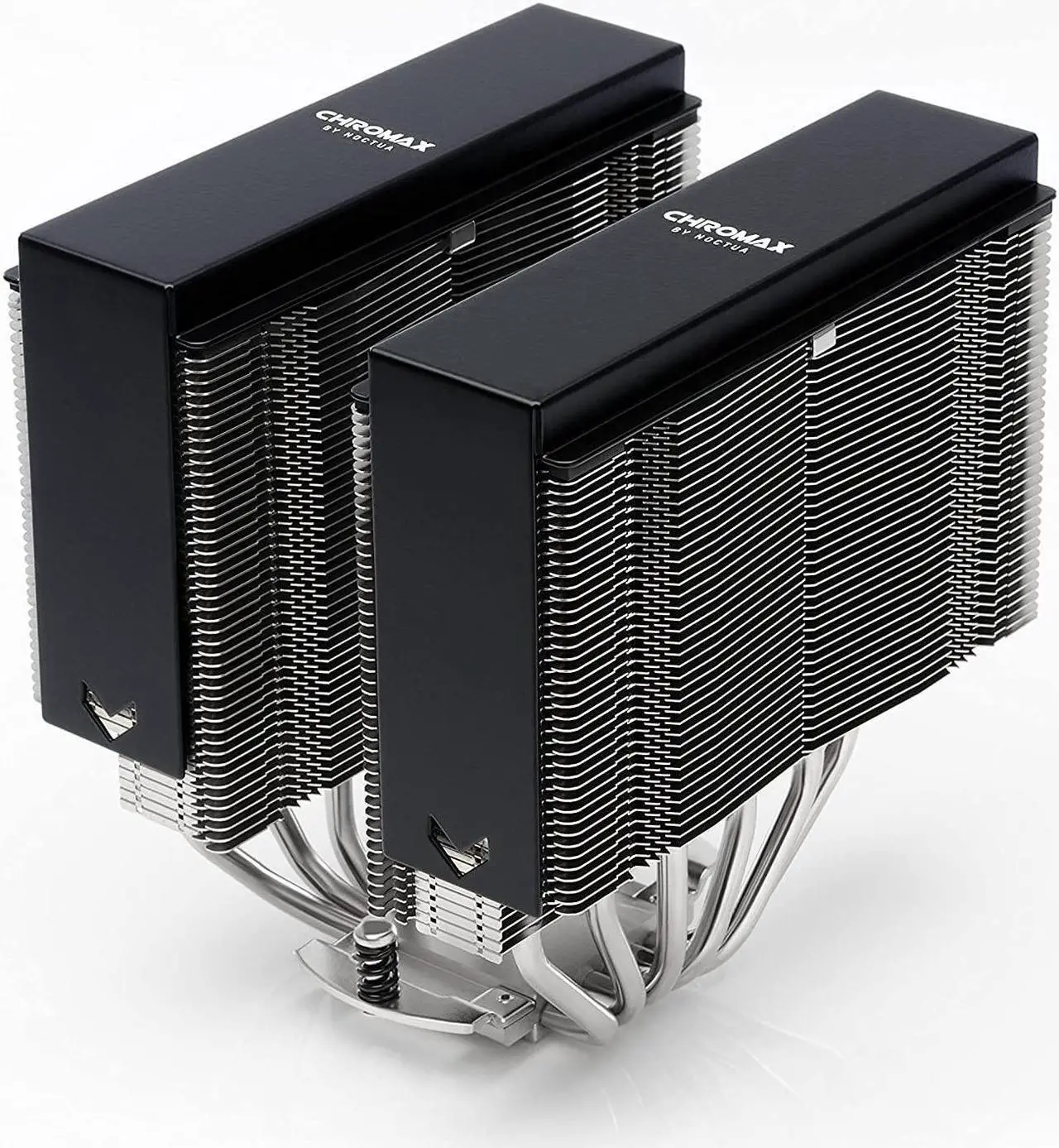 Main image of Noctua NH-D15 CPU Cooler with NA-HC4 chromax.Black heatsink Covers