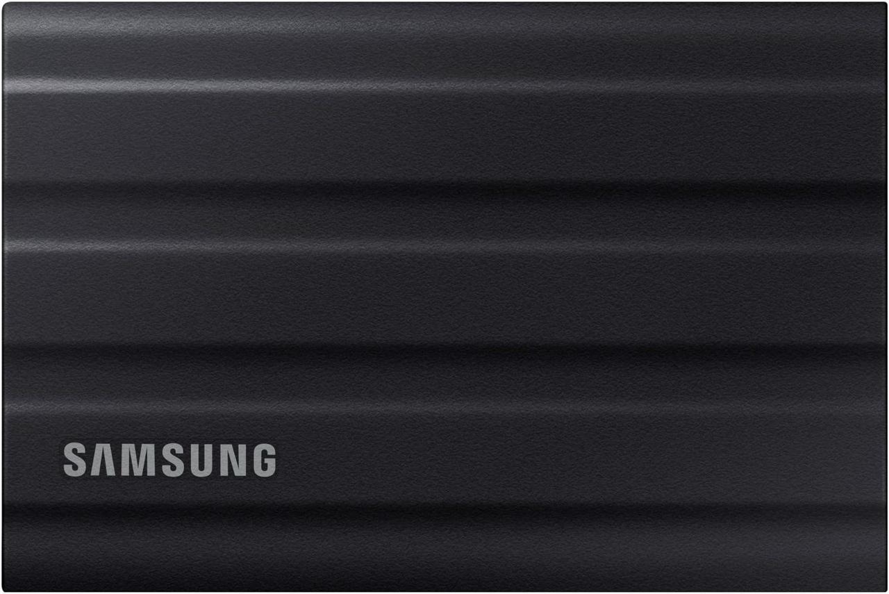 Main image of Samsung Portable SSD T7 Shield, 1TB, USB 3.2 Gen.2, 1050MB/s Read, 1000MB/s Write, Robust External Hard Drive Outdoor for Mac, PC and Smartphone, Black, MU-PE1T0S/EU