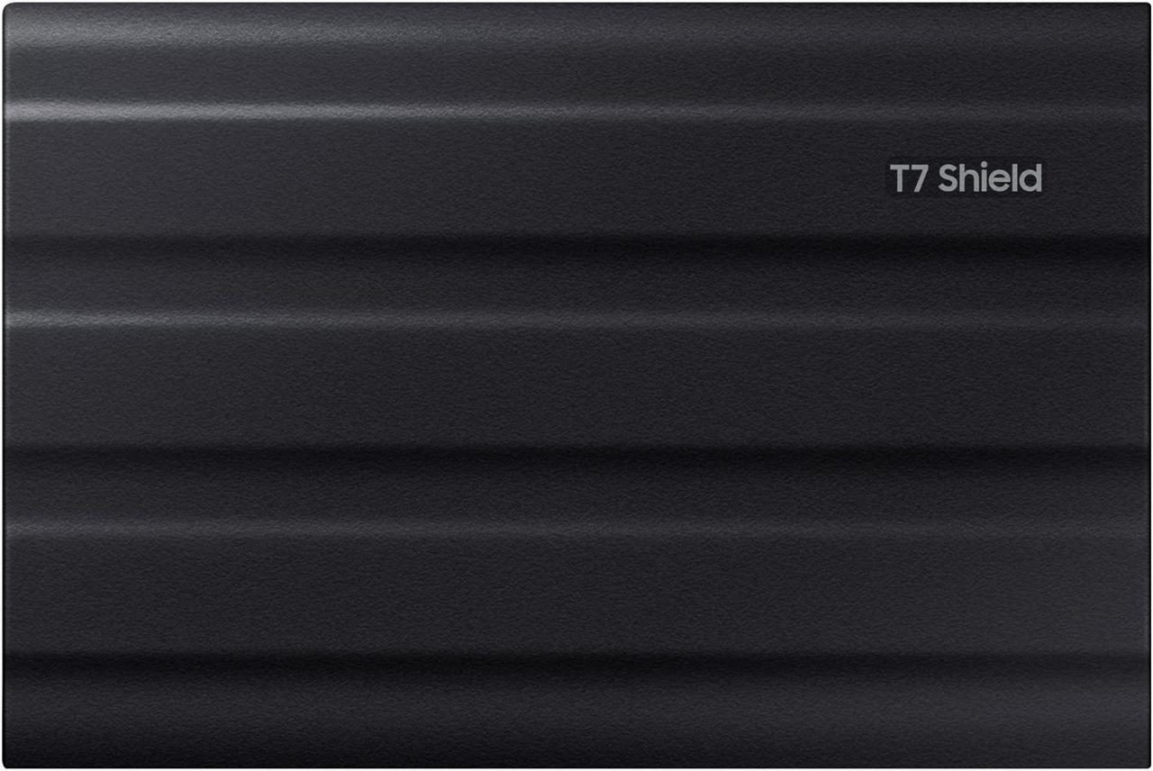 Alt view image 3 of 4 - Samsung Portable SSD T7 Shield, 1TB, USB 3.2 Gen.2, 1050MB/s Read, 1000MB/s Write, Robust External Hard Drive Outdoor for Mac, PC and Smartphone, Black, MU-PE1T0S/EU